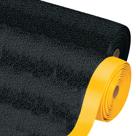 3 x 4' Black/Yellow Premium Anti-Fatigue Mat