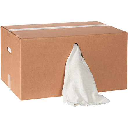 Shop Towels - 14 x 14" Natural - 25 lb. box