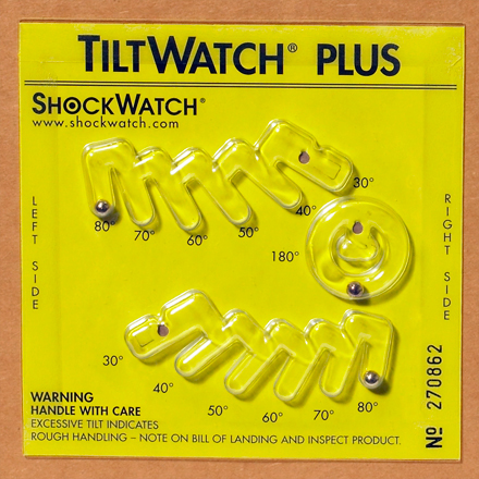 TiltWatch<span class='rtm'>®</span> Plus with Label